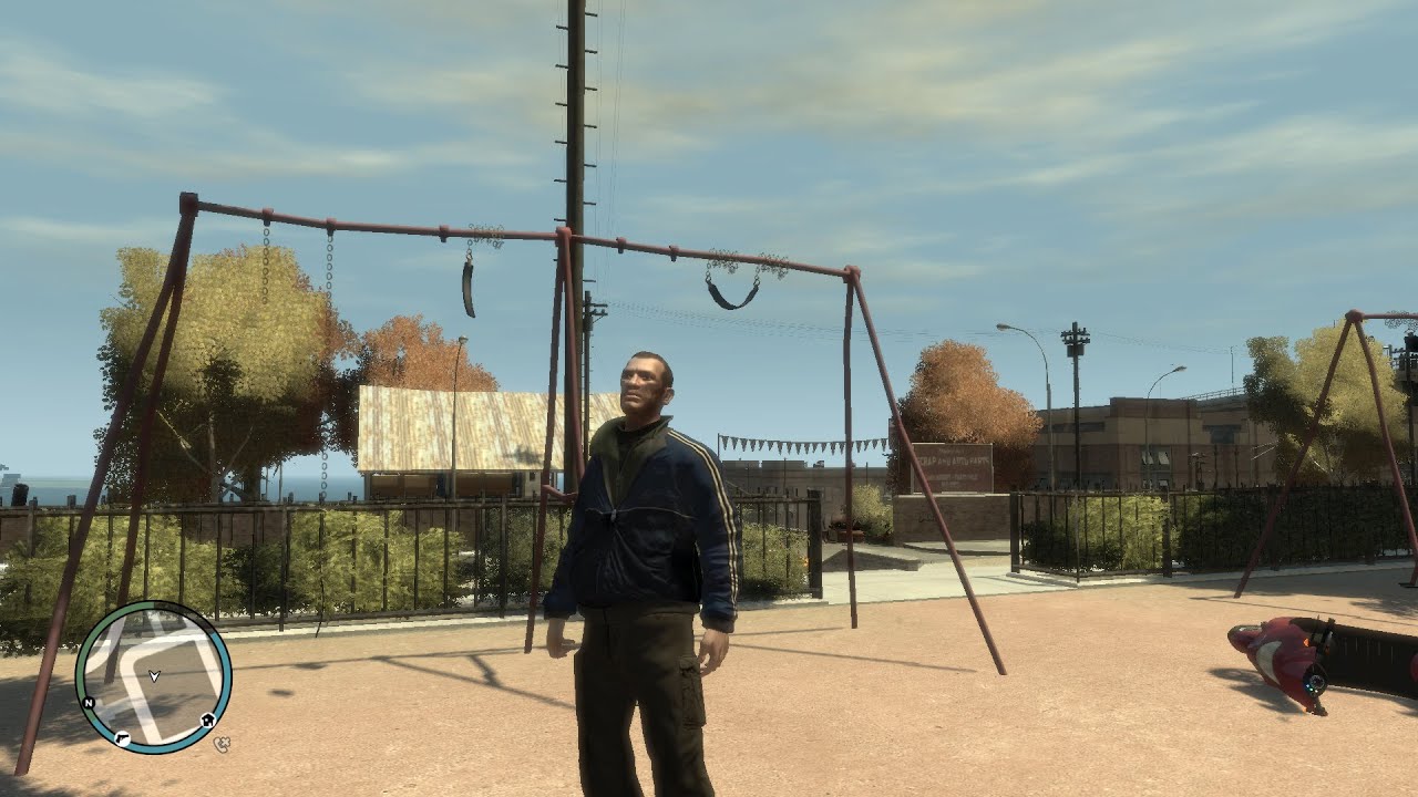 Качели гта 4 карта