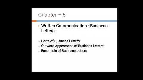 B.Com_ Sem-3_ Business Communication _ Unit -5_ Topic-2_ By Prof. Kalyani Trivedi