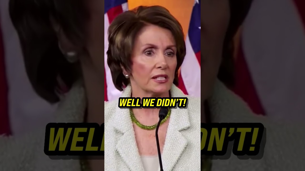 Nancy Pelosi Squirms When Asked About Her “Investments” 🤓