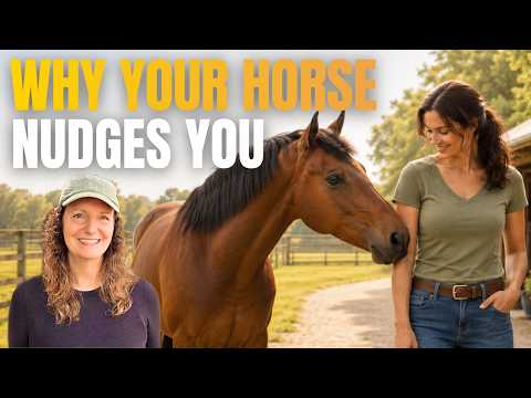 7 Reasons Your Horse Nudges You – And How to Respond