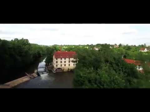 Vidéo drone Sarreguemines vue du ciel - Voyages en Lorraine - FR