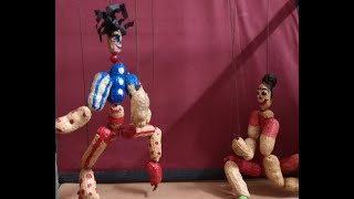 How to make a Peanut String Puppet