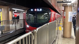 東京メトロ丸ノ内線2000系2116F 霞ヶ関駅発車