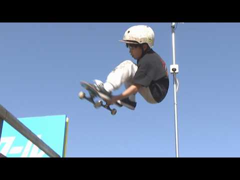 スケボーの全国大会で史上最年少優勝の小学生　強さの秘密は「圧倒的な練習回数と分析」　岡山【こどもミライパーク】