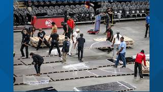 WATCH: Timelapse of State Farm Arena transforming from hosting WNBA Finals to Hawks' home opener