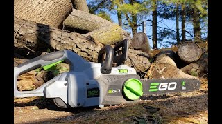 EGO Battery Powered Chainsaw Review (14")