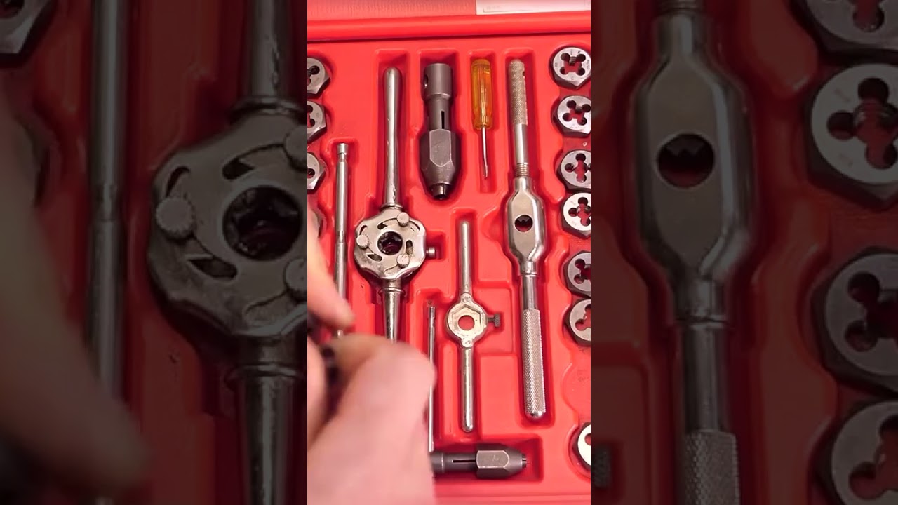 Rusty Screws and Nuts Refurbishment Process