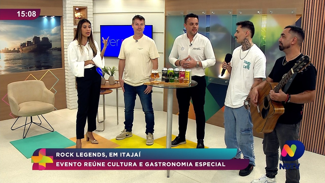 Rock Legends reúne música, cultura e gastronomia em Itajaí