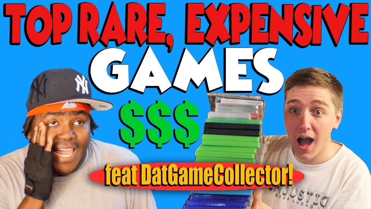 RARE And EXPENSIVE Games feat. DatGameCollector! | Mizzah Tee Games