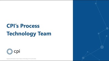 CPI’s Process Technology Team