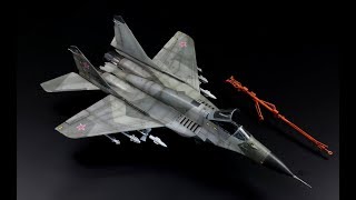 : MiG-29 SMT Fulcrum - 1/72 scale Trumpeter model kit - aircraft model