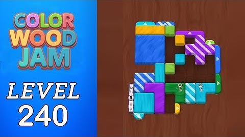 Color Wood Jam Level 240 Walkthrough