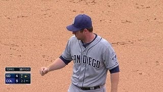 Padres turn two, prevent run from scoring