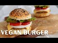 Onebowl no fuss okara seitan burger  plantbasedvegan