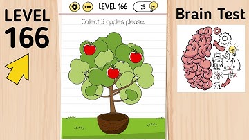 Brain Test Level 166 Collect 3 Apples Please.