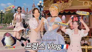 vlog??디즈니랜드에 직접 만든 드레스를 입고 가야하는 이유? 파리 브이로그 3일차