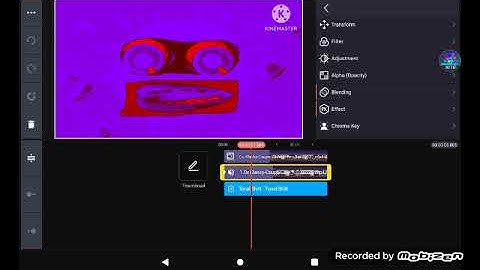 How To Make Gradient Map - RubyChord Visuals On KineMaster