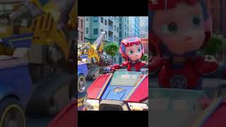 📹 The Paw Patrol get chased by a giant Humdinger | PAW Patrol 2: The Mighty Movie | CLIP