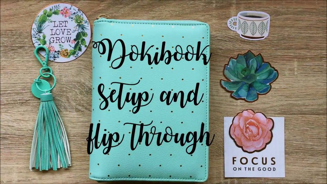 Dokibook setup and flip through