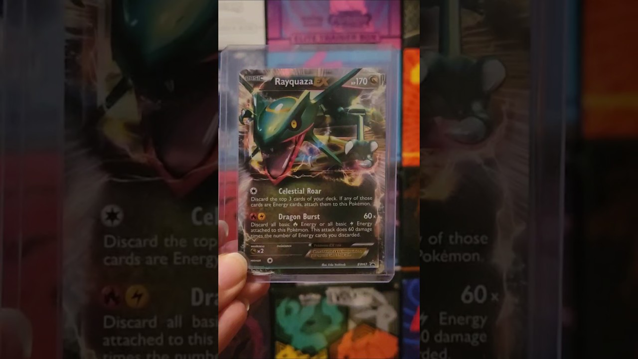 Rayquaza Ex Black Star Promo