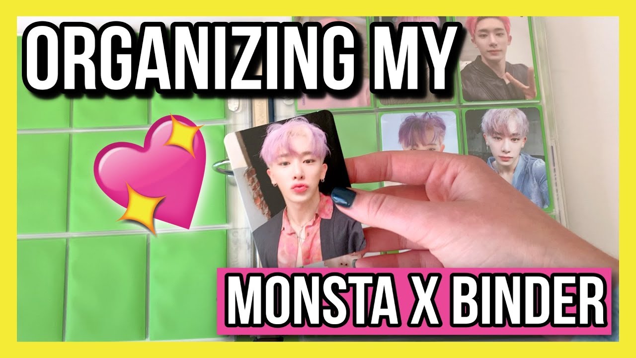 💕✨Sorting & Organizing New Monsta X Photocards