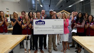 Lowe's Foundation Selects 2024 Community & Technical College Gable Grants Recipients