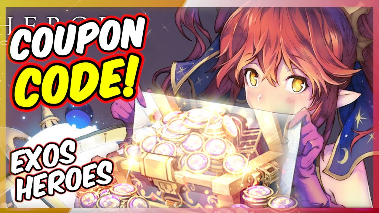 New Coupon Code! Free 300 Xes! Exos Heroes YouTube