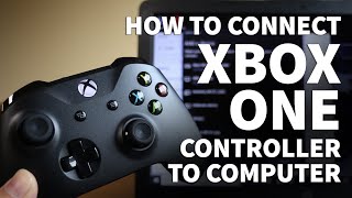 How To Connect Xbox One Controller To Pc Connect Xbox Controller To Windows 10 Laptop Bluetooth Youtube