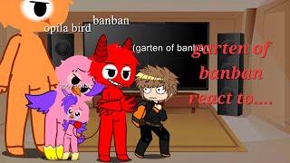 Garten Of Banban Reacts To Chapter 3, Part 2