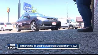 Man posing as Uber driver lures Nampa woman into car