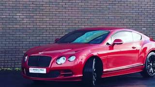 2015 BENTLEY GT CONTINENTAL SPEED IN CANDY RED 635 BHP - BLACK EDITION