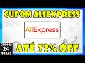 NOVO Cupom Aliexpress Maio 2026 até 72% OFF Cupom de Desconto Aliexpress