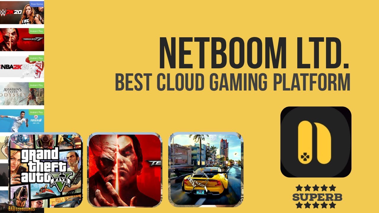 Play PC Games On Your Phone 2021 Netboom LTD Amazing