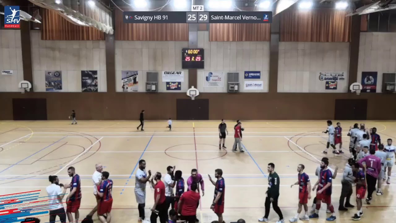 Coupe de France : Savigny HB 91 vs SMV - 26/10/2019