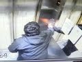 Man injured in out-of-control elevator crash -- caught on tape