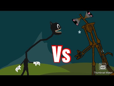 Cartoon cat vs siren head (remake) - YouTube