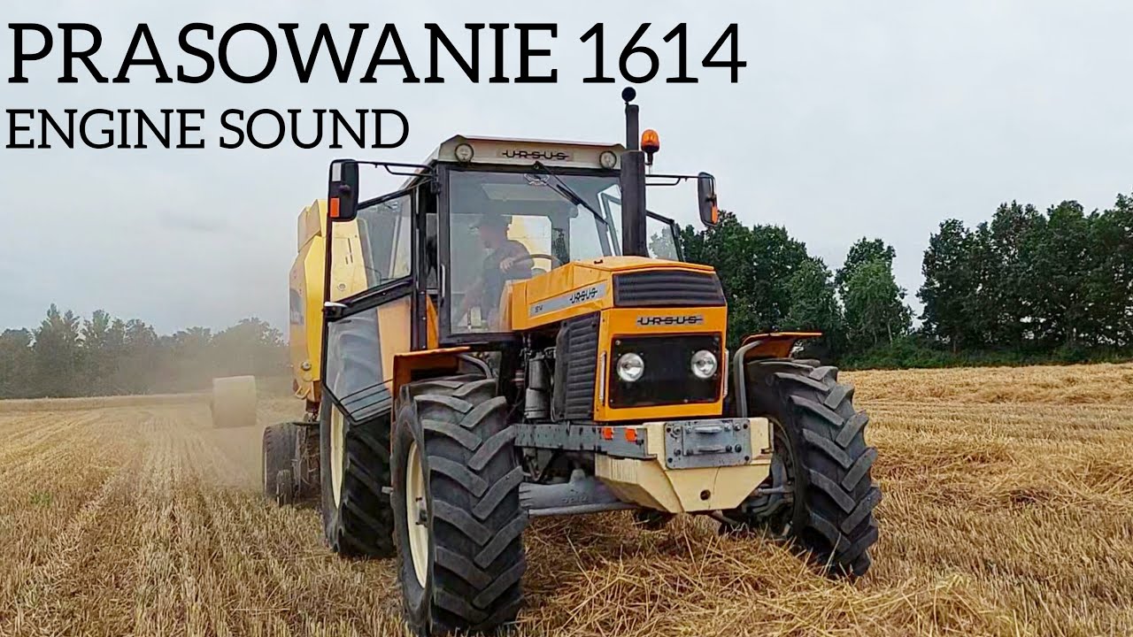 ✰PRASOWANIE SŁOMY 2023✰ URSUS 1614 & NEW HOLLAND BR750 ✰ GR DOBBER ✰ENGINE SOUND!!!✰㋡