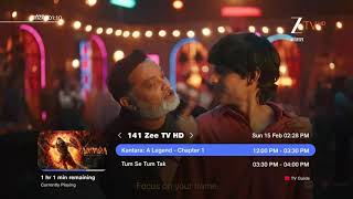 New Jio Live TV app launched with classic tv mode screenshot 1
