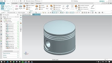 Piston in NX