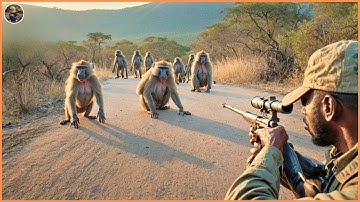 LIVE: SHOCKING: Battling Baboons – How African Farmers Handle Millions of Crop Raiding Primates
