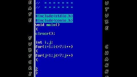 C program to print star ⭐ pattern || #shorts #reels #coder #coding #code
