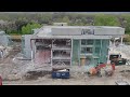 Apr 24  discovery place redevelopment  demolition starts drone footage dji air 3