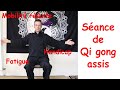 Sance de qi gong assis