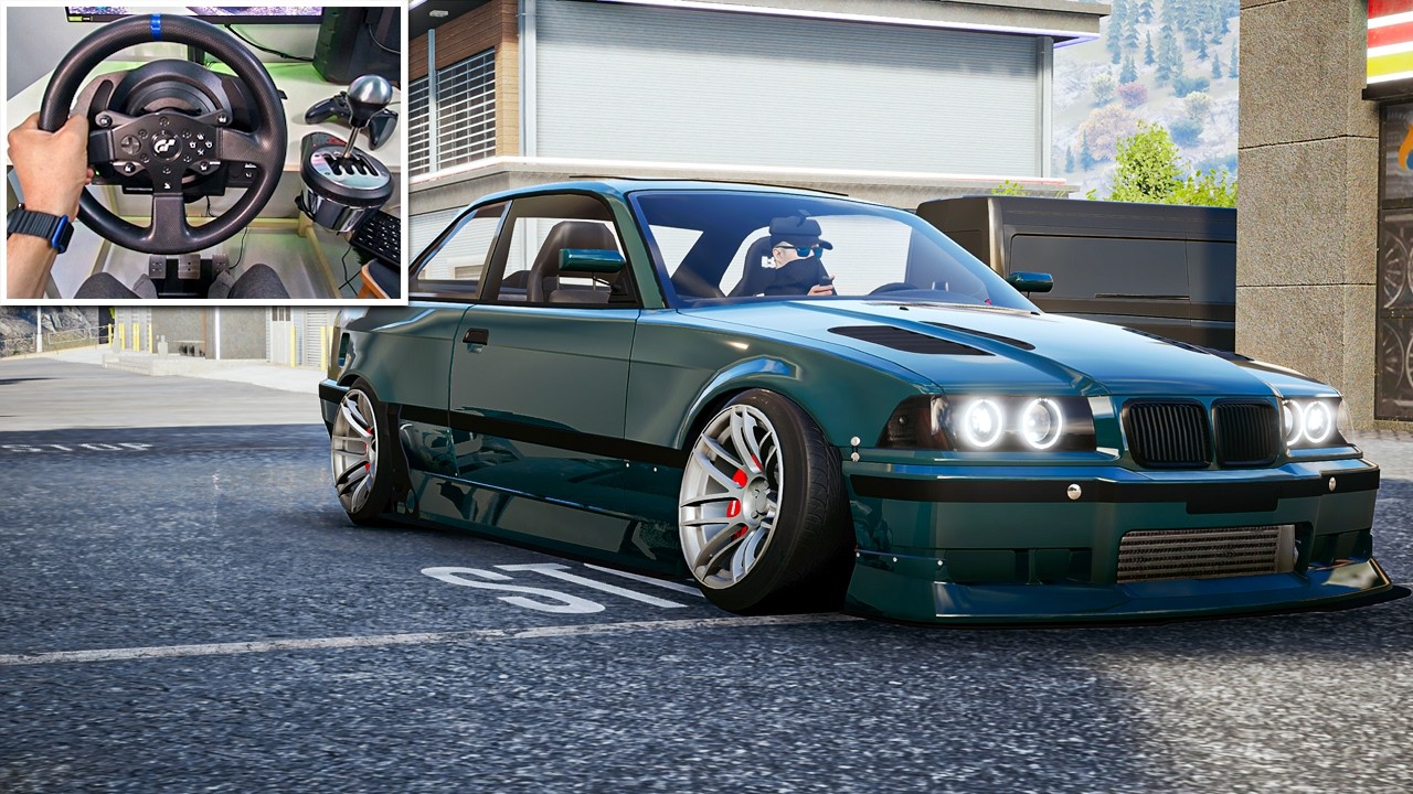 BMW M3 E36 - CarX Street | Thrustmaster T300RS Steering Wheel Gameplay
