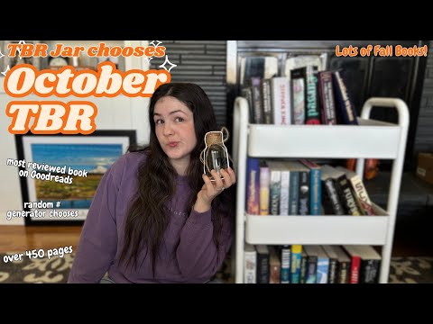 TBR Jar Chooses my October TBR!