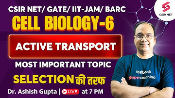 Cell Biology-6 | CSIR NET June 2024 |GATE 2024 | IIT JAM | Life Science | Dr. Ashish Gupta