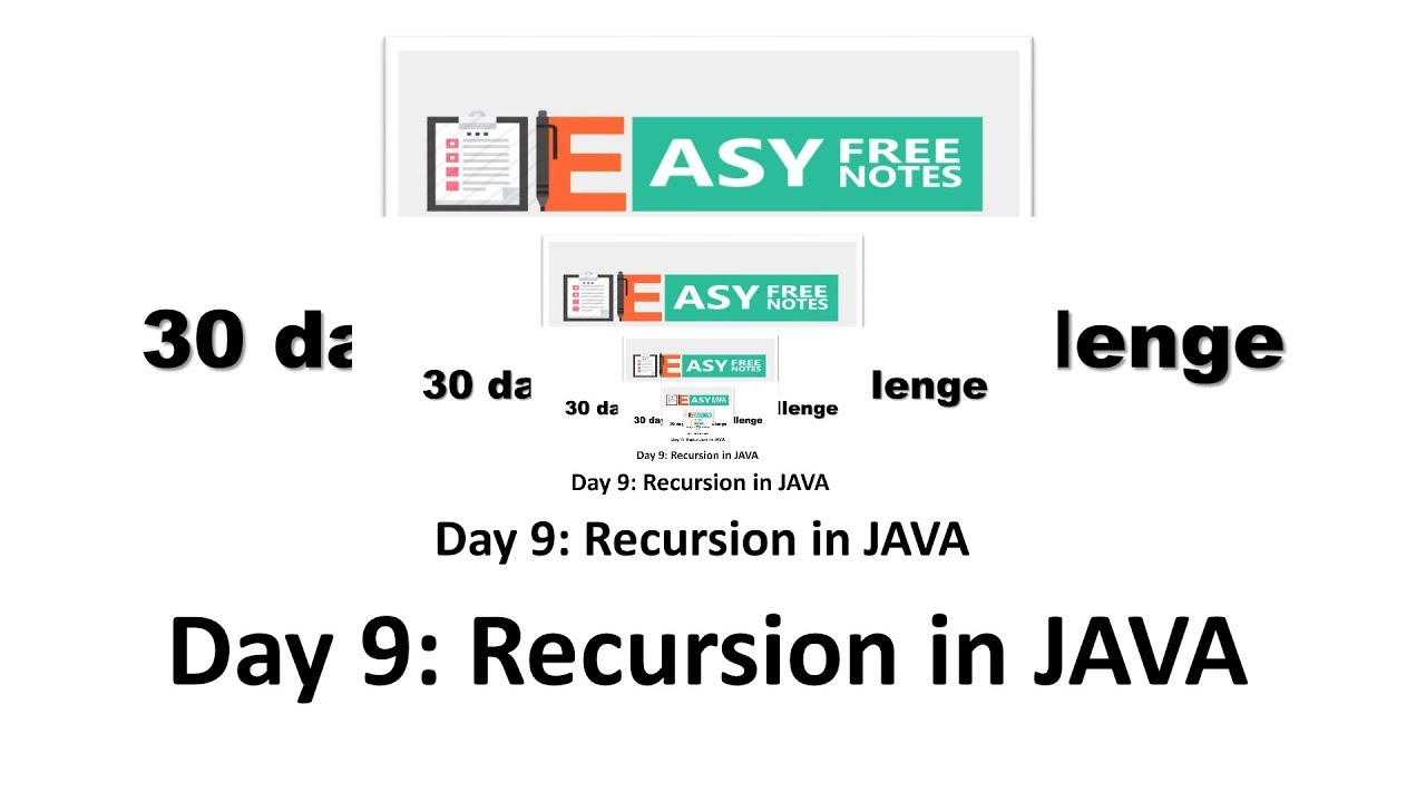 Java 30. Recursion java. Java coding Challenge books. Javanese Notes.