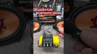 VW BEETLE BLUETOOTH CLASSIC LOOK BEHIND DASH #sladesbeetle #vwbeetle #bluetoothamplifier