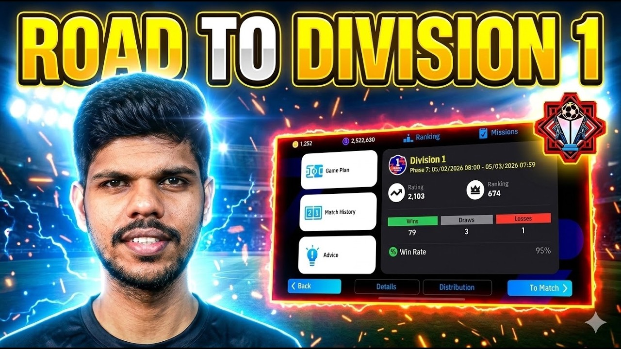 Road To Division 1 | Intense eFootball Live Matches