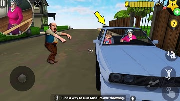 Scary Teacher 3D V 5.28 ( Mod menu) - Troll miss T every day   , gameplay android/ ios